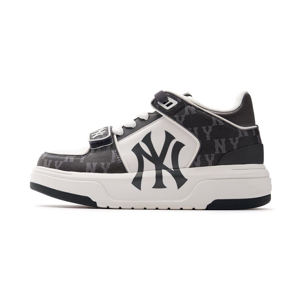 Giày MLB Chunky Liner Mid Denim New York Yankees Black