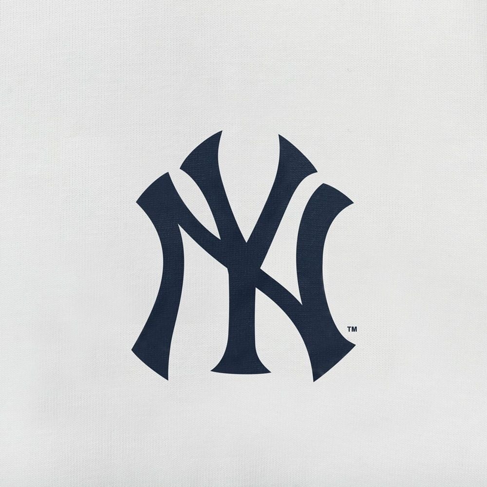 Áo Thun MLB New Era Heavy Cotton New York Yankees Off White
