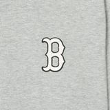 Áo Thun MLB Chính Hãng - Họa Tiết Monogram Big Lux - Logo Boston - Màu Xám