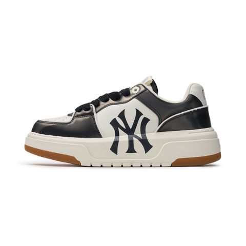 Giày MLB Korea Chunky Liner Hologram New York Yankees Black 3ASXCLH3N-50BKS