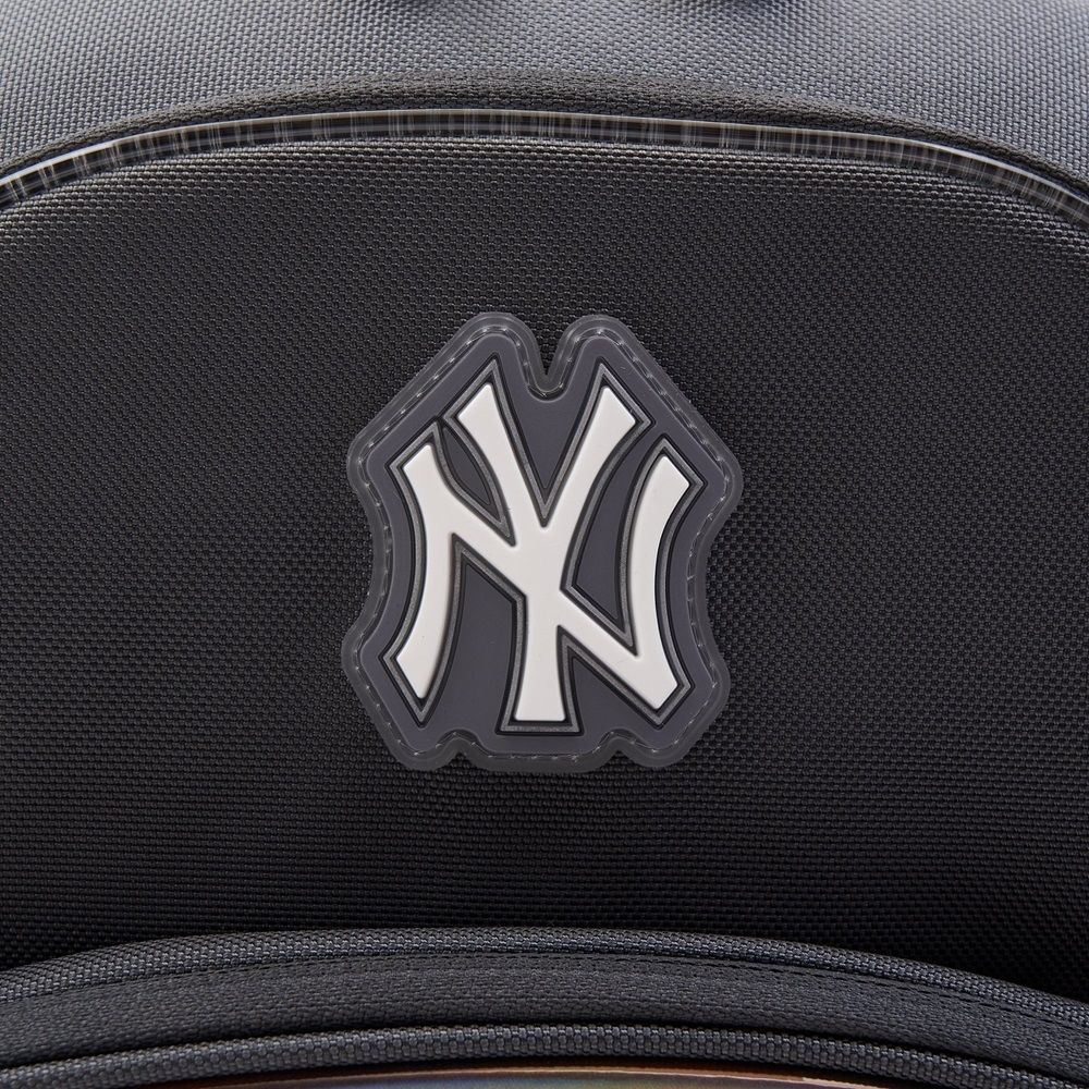 Balo MLB Chính Hãng - Họa Tiết Jack LED - Logo New York Yankees - Màu Xám