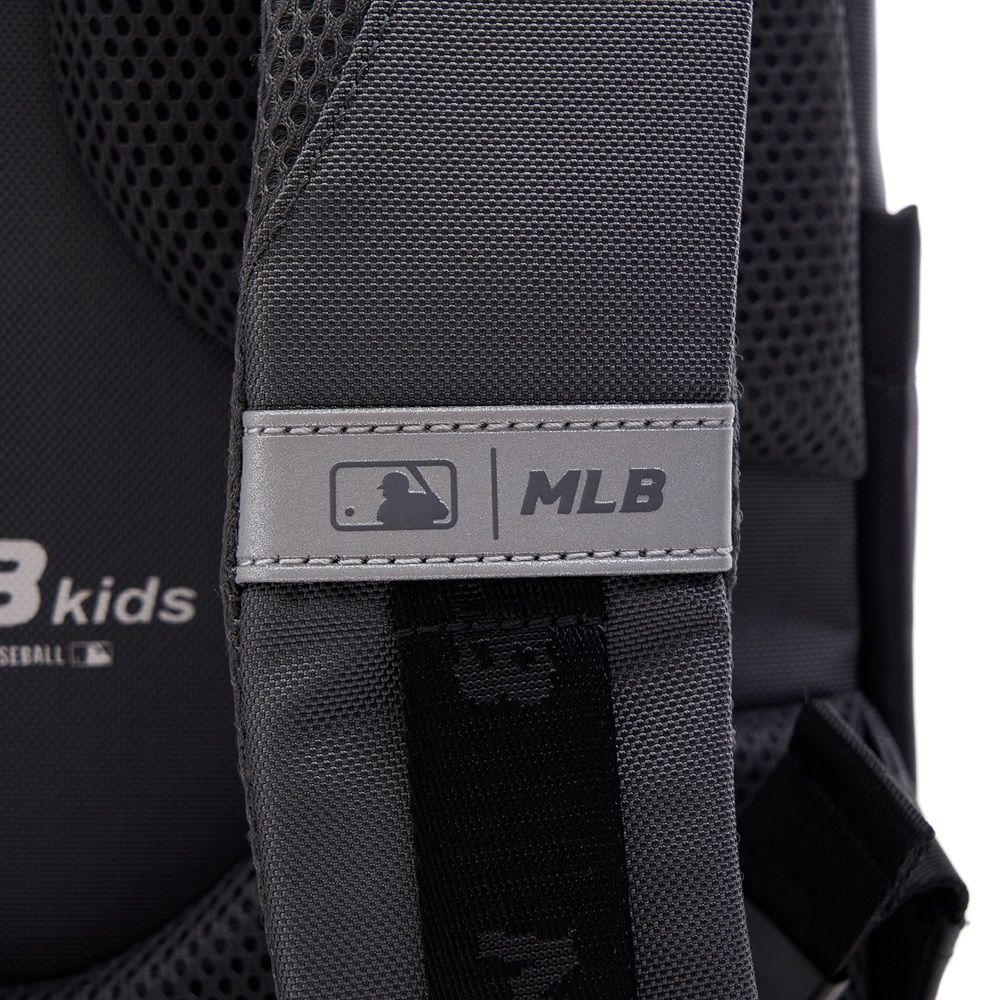 Balo MLB Chính Hãng - Họa Tiết Jack LED - Logo New York Yankees - Màu Xám