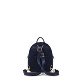 Balo MLB Chính Hãng - Họa Tiết Diamond Monogram - Logo Boston - Màu Navy