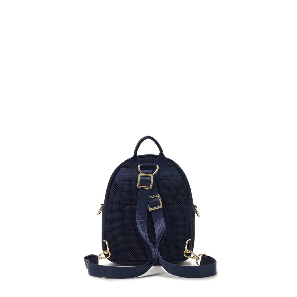 Balo MLB Chính Hãng - Họa Tiết Diamond Monogram - Logo Boston - Màu Navy