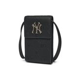 Túi Đeo Chéo Mini MLB Monogram Embo New York Yankees Black
