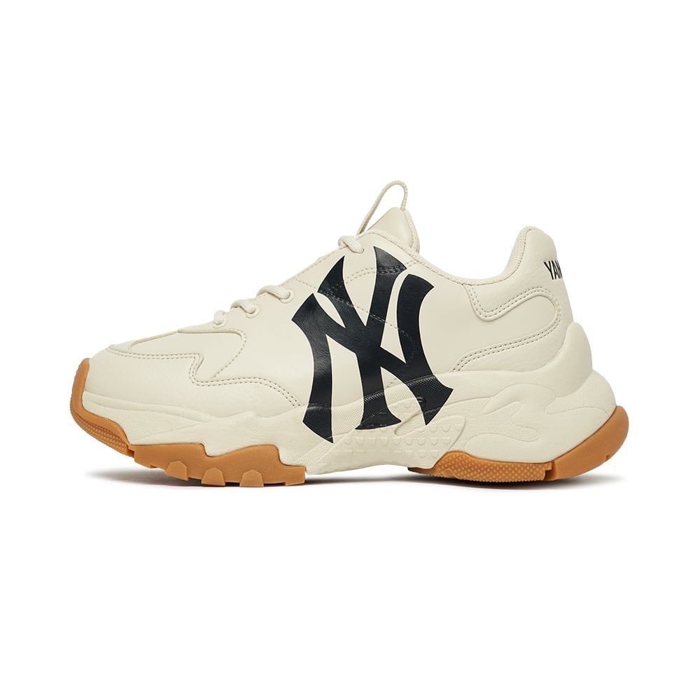 Giày MLB Bigball Chunky A New York Yankees L.Beige