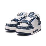 Giày MLB Chính Hãng - Họa Tiết Monogram - Dòng Chunky Liner Mid Classic - Logo NY - Màu Navy