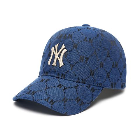 MLB Vietnam | Nón Bóng Chày MLB Monogram Diamond Jacquard New York Yankees 3ACPM111N-50BLD