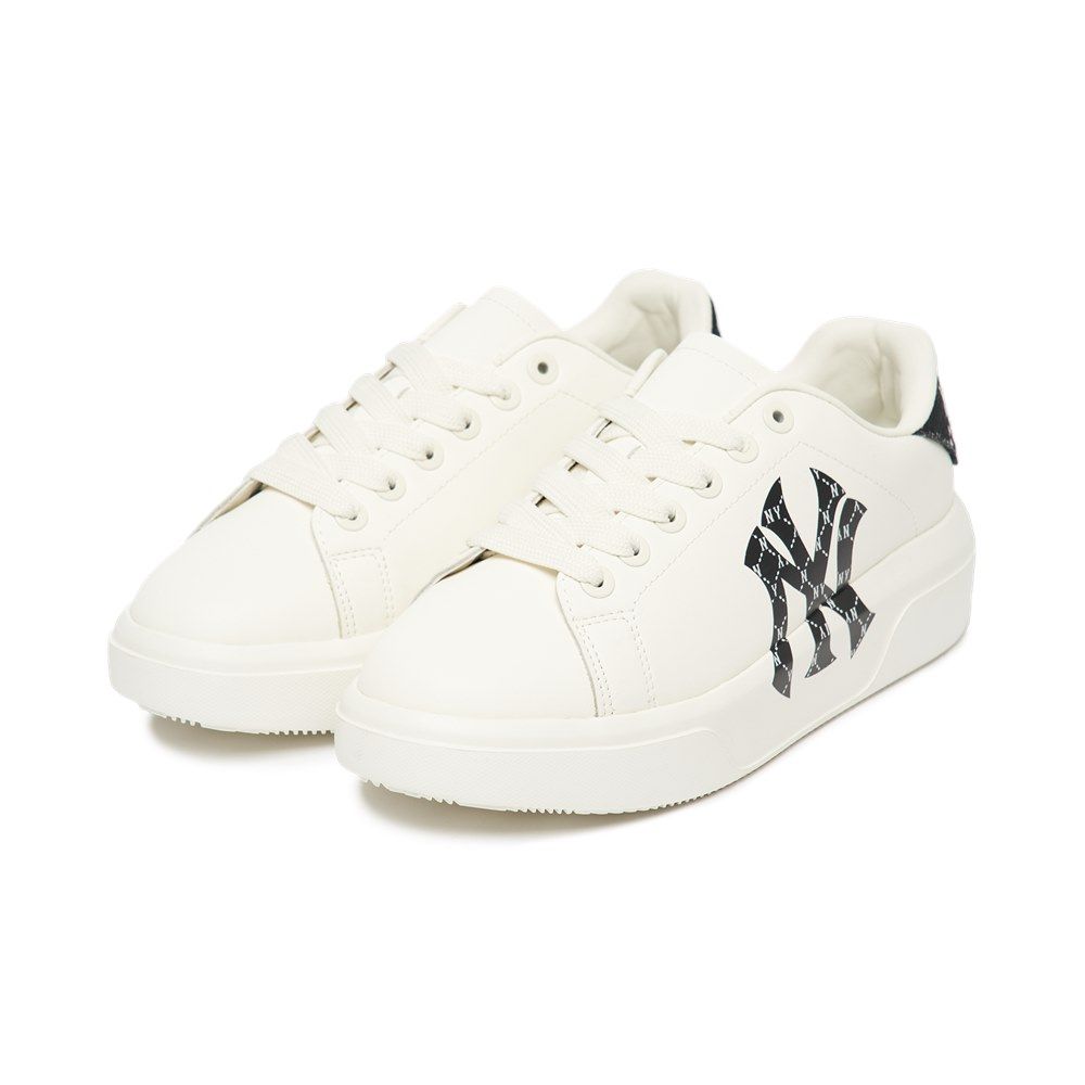 Giày MLB Chunky Classic Dia Mono Heel New York Yankees Black