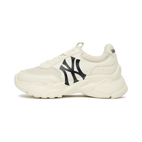 MLB Việt Nam | Giày MLB Bigball Chunky Mesh New York Yankees Cream 3ASHCE12N-50CRS