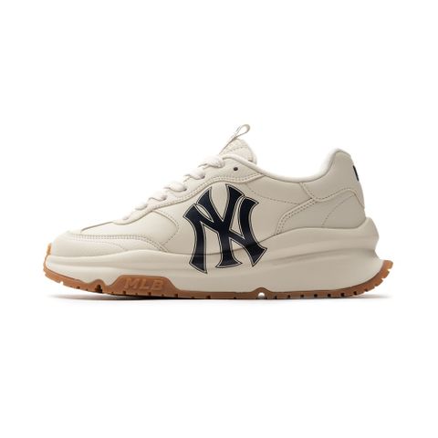 Giày MLB Chính Hãng Korea Chunky Runner Basic New York Yankees Cream 3ASHCRB3N-50CRS