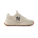 Giày MLB Korea Chunky Runner Basic New York Yankees Cream