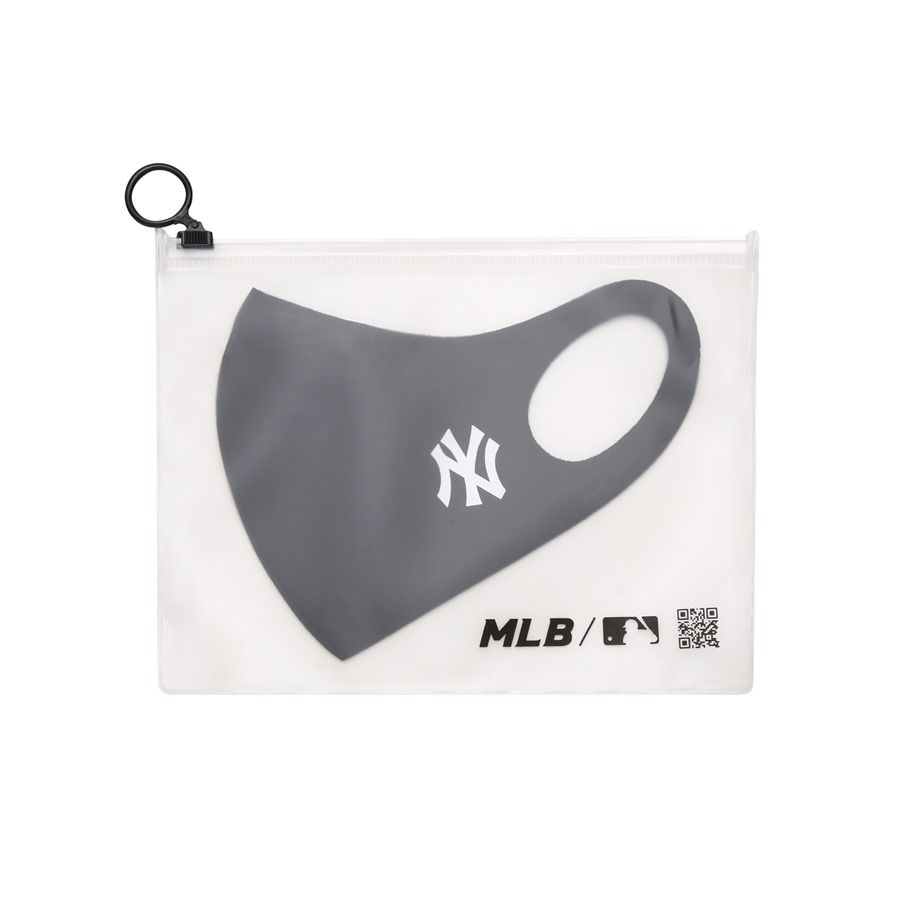 Khẩu Trang MLB Small Logo Color New York Yankees Black