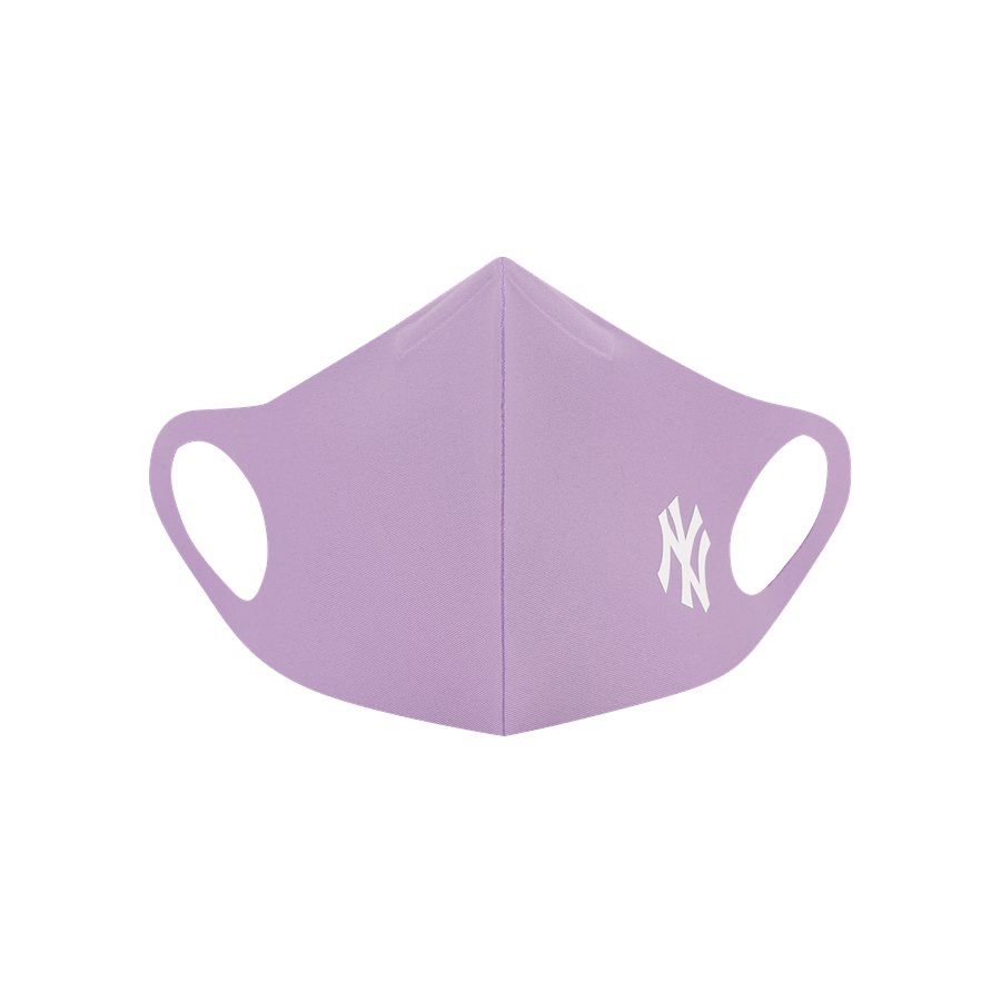 Khẩu Trang MLB Small Logo Color New York Yankees Violet