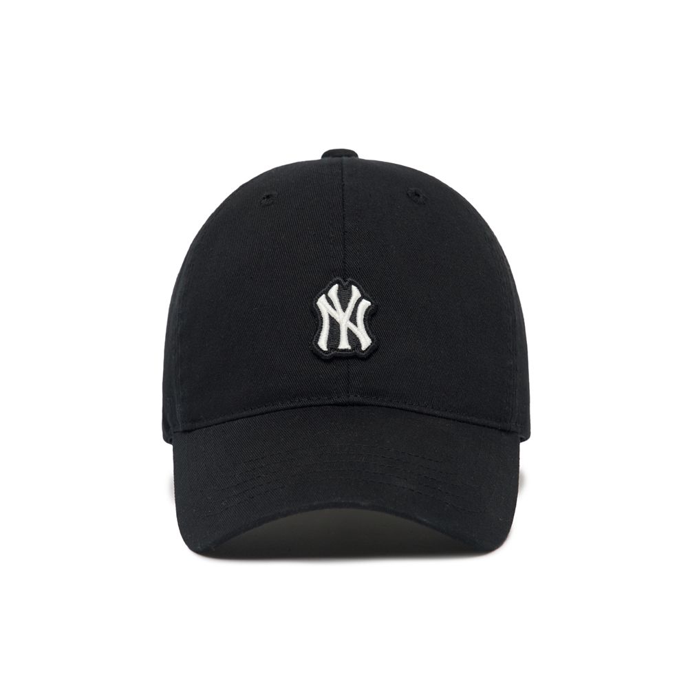 Mũ MLB Basic Wappen Ball Cap New York Yankees Black