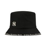 Nón Vành Bucket MLB Gothic Address New York Yankees Black