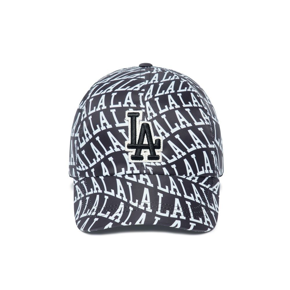 Mũ MLB Illusion Logo Ball Cap LA Dodgers Black