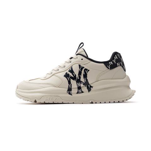 Giày MLB Chính Hãng Korea Chunky Runner Classic Monogram New York Yankees Black 3ASHCRM3N-50BKS