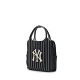Túi MLB Chính Hãng - Họa Tiết Big Logo Knit - Thiết Kế Túi Đeo Chéo - Logo NY - Màu Đen