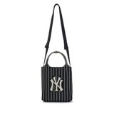 Túi MLB Chính Hãng - Họa Tiết Big Logo Knit - Thiết Kế Túi Đeo Chéo - Logo NY - Màu Đen