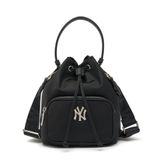 Túi MLB Nylon Bucket Bag New York Yankees Black