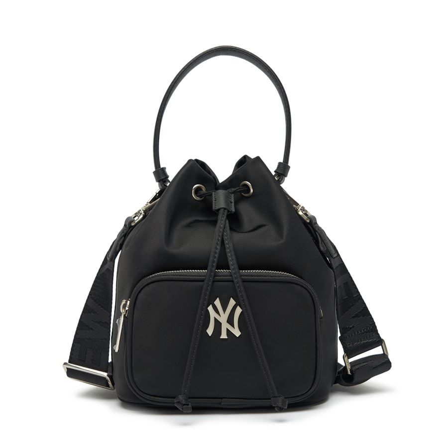 Túi MLB Nylon Bucket Bag New York Yankees Black