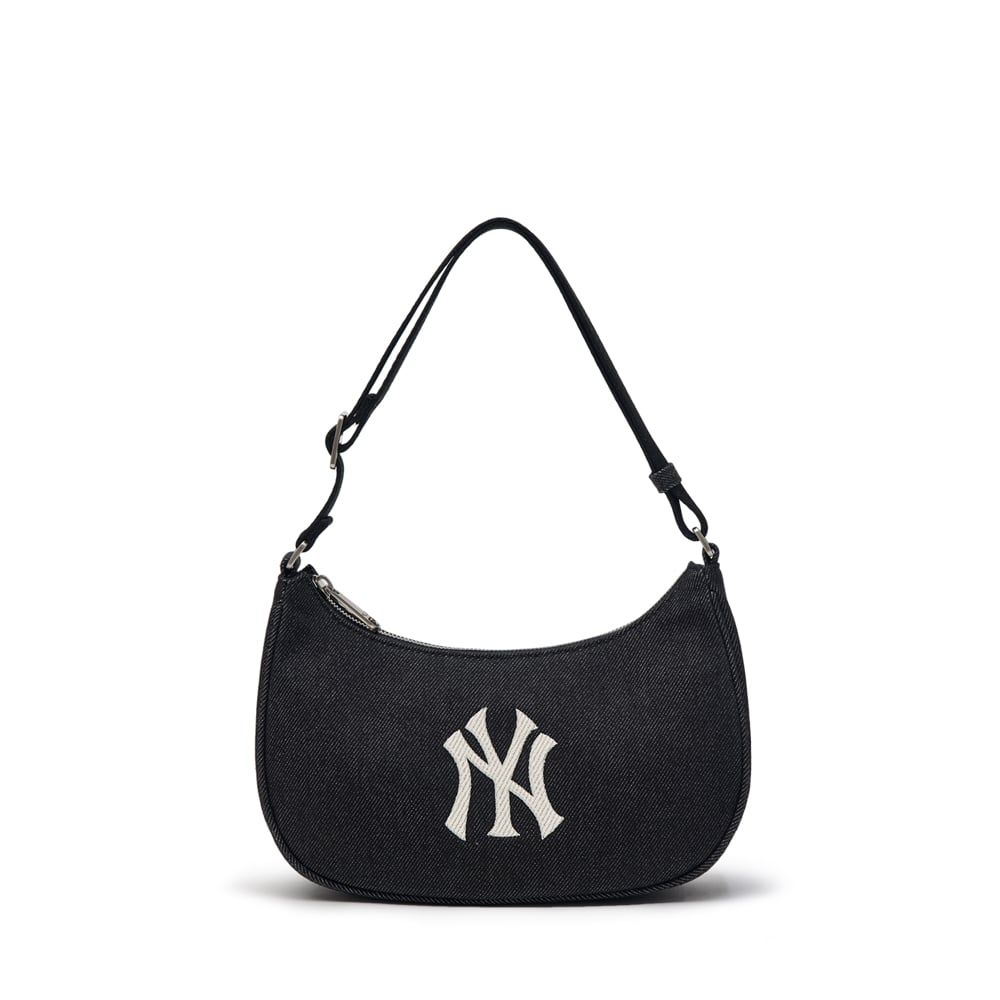 Túi MLB Chính Hãng - Thiết Kế Túi Kẹp Nách - Logo NY - Màu Navy