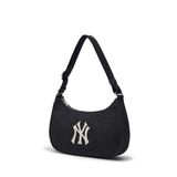 Túi MLB Chính Hãng - Thiết Kế Túi Kẹp Nách - Logo NY - Màu Navy