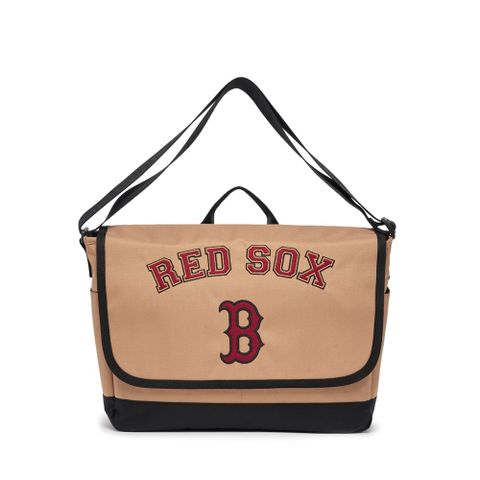 MLB Việt Nam | Túi MLB [KIDS] Varsity Messenger Cross Bag Boston Red Sox D.Beige 7ACRBV23N-43BGD