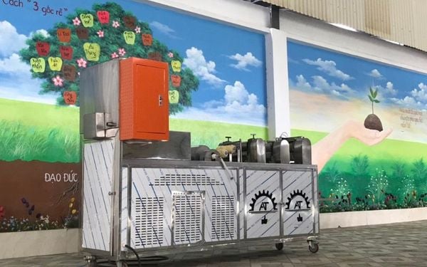  Máy in chân tầng ong tự động 