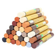 Furniture repair wax crayon