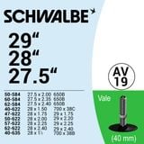  RUỘT XE ĐẠP 29” AV19 (40mm) 