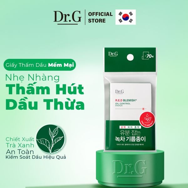  Giấy Thấm Dầu Dr.G R.E.D Blemish Oil Control Paper 