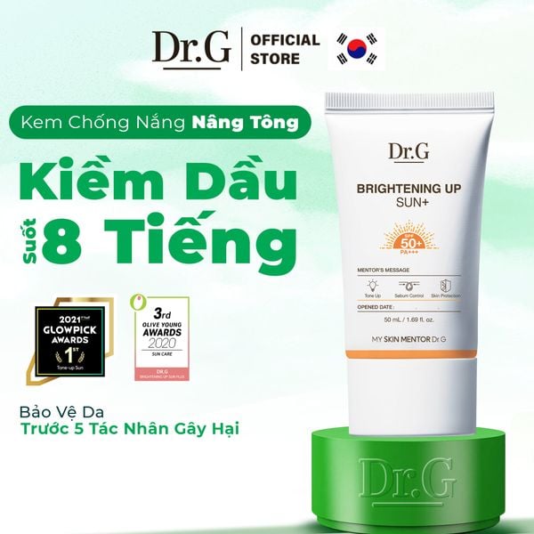  Kem Chống Nắng Dưỡng Sáng Da Dr.G Brightening Up Sun+ SPF50+ PA+++ 50ml 