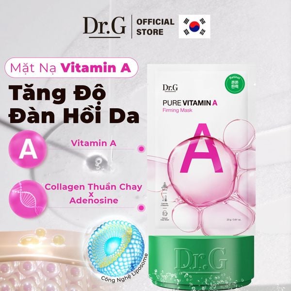  Mặt nạ giấy Dr.G Pure Vitamin A Firming Mask 23g 