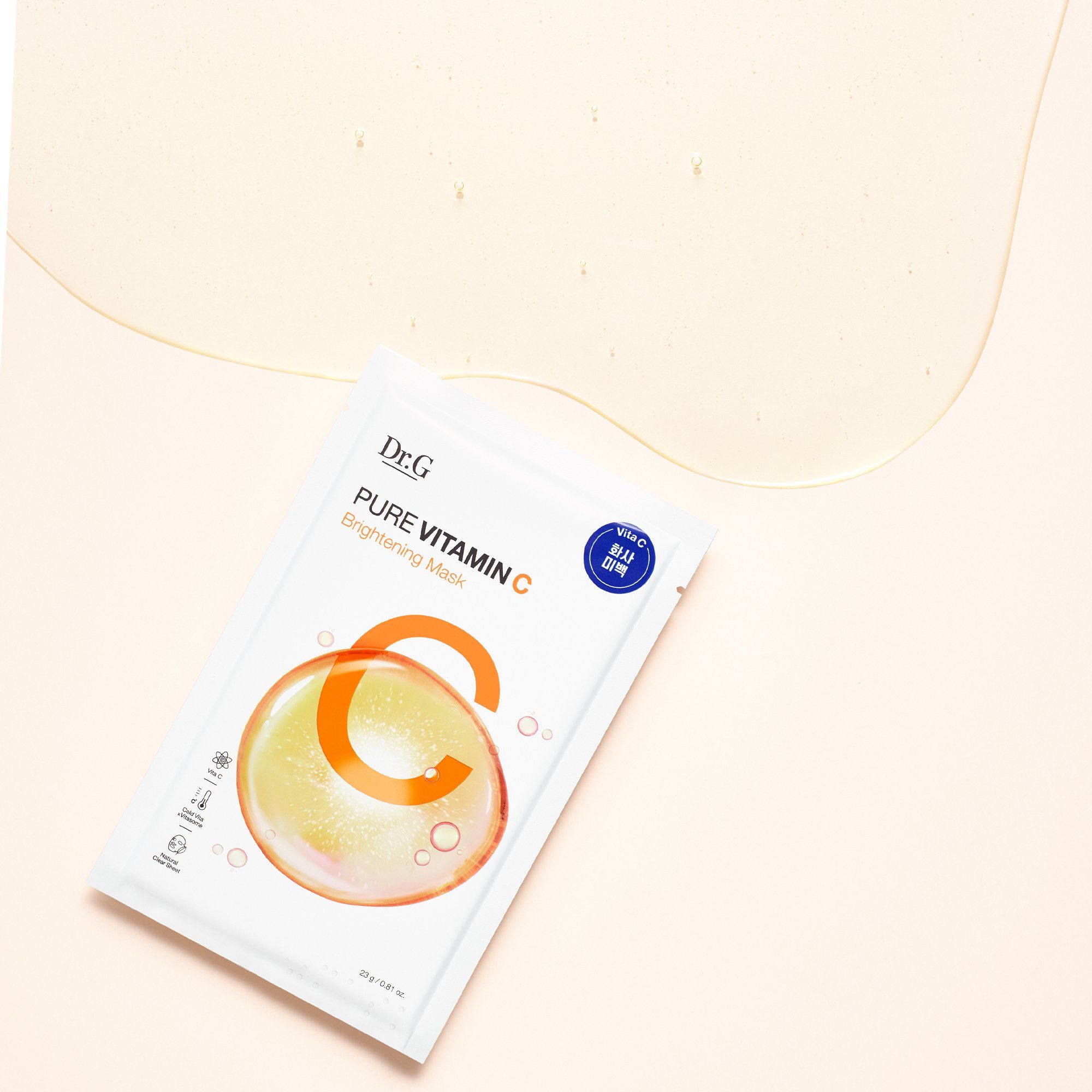  Mặt nạ giấy Dr.G Pure Vitamin C Brightening Mask 23g 