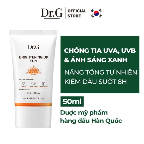  Kem Chống Nắng Dưỡng Sáng Da Dr.G Brightening Up Sun+ SPF50+ PA+++ 