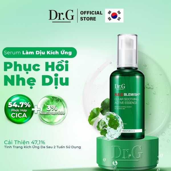  Tinh chất Dr.G R.E.D Blemish Clear Soothing Active Essence 