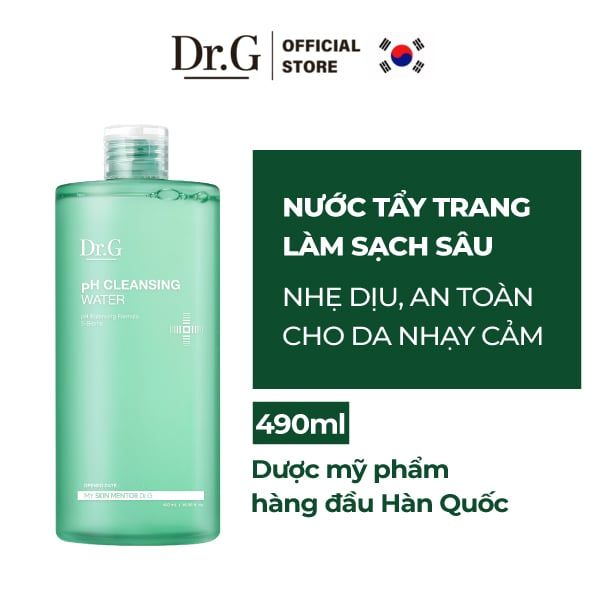  Nước Tẩy Trang Dr.G pH Cleansing Water 