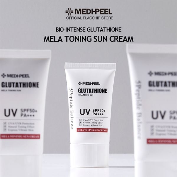 KEM CHỐNG NẮNG MEDI-PEEL BIO INTENSE GLUTATHIONE MELA TONING SUN CREAM SPF50+ 50ML