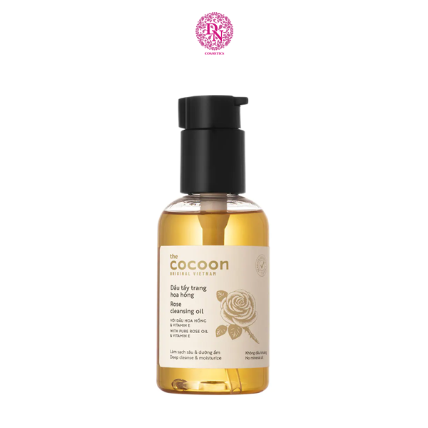 COCOON DẦU TẨY TRANG HOA HỒNG 140ML