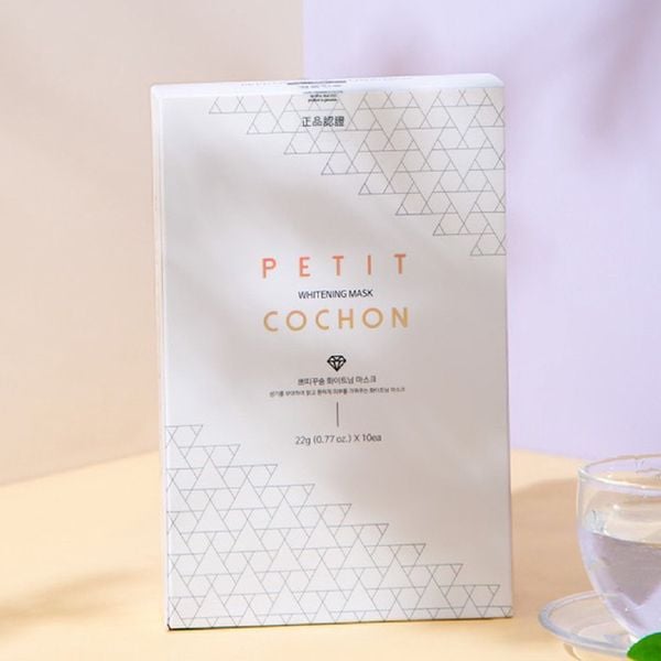 MẶT NẠ PEPTIT COHON WHITENING MASK HỘP 10 MIẾNG