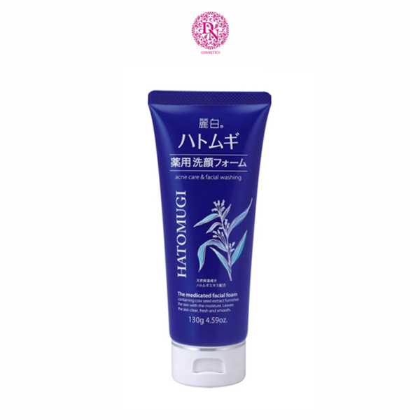 SRM Ý DĨ HATOMUGI NATURIE 130G NHẬT - XANH