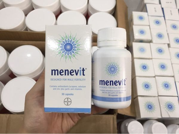 VIÊN UỐNG MENEVIT DESIGNED FOR MALE FERTILITY 30 VIÊN CHO NAM