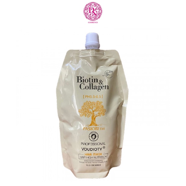 DẦU HẤP Ủ TÓC BIOTIN & COLLAGEN PASIORI VOUDIOTY 500ML