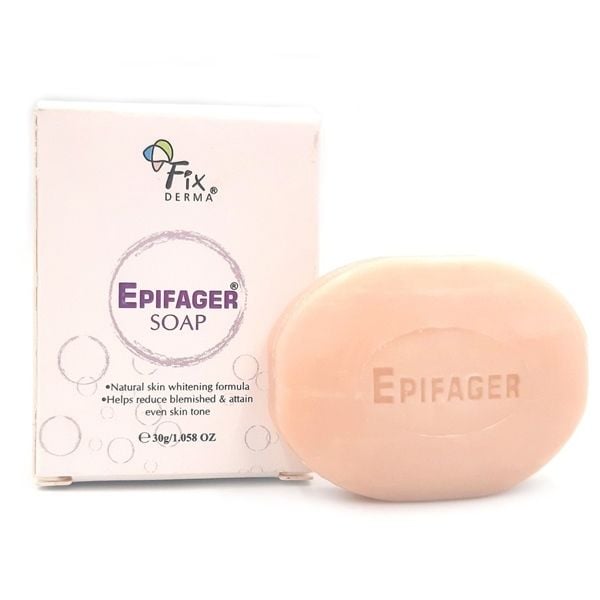 XÀ PHÒNG TRẮNG SÁNG DA MỜ THÂM NÁM FIXDERMA EPIFAGER SOAP 30G