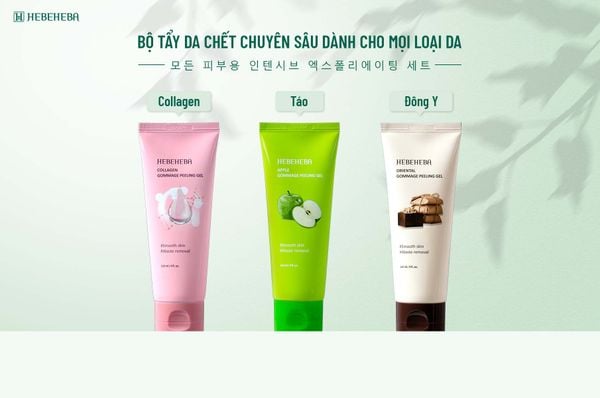 TẨY TẾ BÀO CHẾT HEBEHEBA GOMMAGE PEELING GEL 120ML