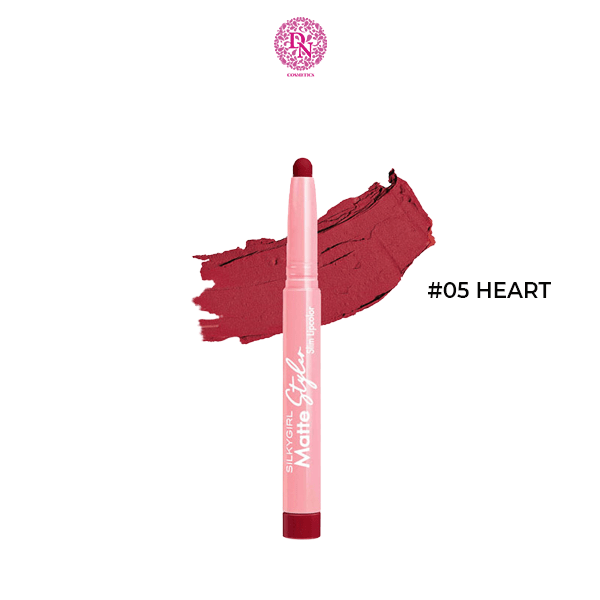SON BÚT CHÌ MỊN MƯỢT LÂU PHAI SILKY GIRL MATTE STYLER SLIM 1.4G