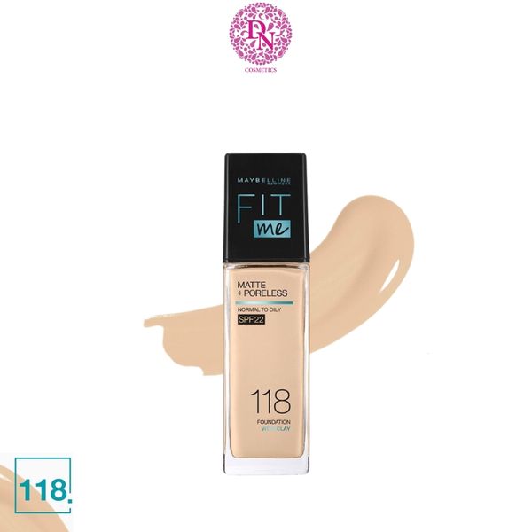 KEM NỀN MAYBELLINE FITME MATTE PORELESS FOUNDATION SPF 22