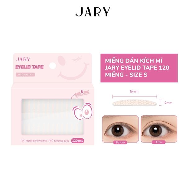 MIẾNG DÁN KÍCH MÍ TÀNG HÌNH JARY EYELID TAPE